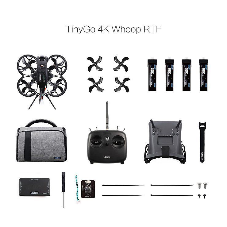 GEPRC TinyGO 4K FPV Whoop RTF BNF Copter